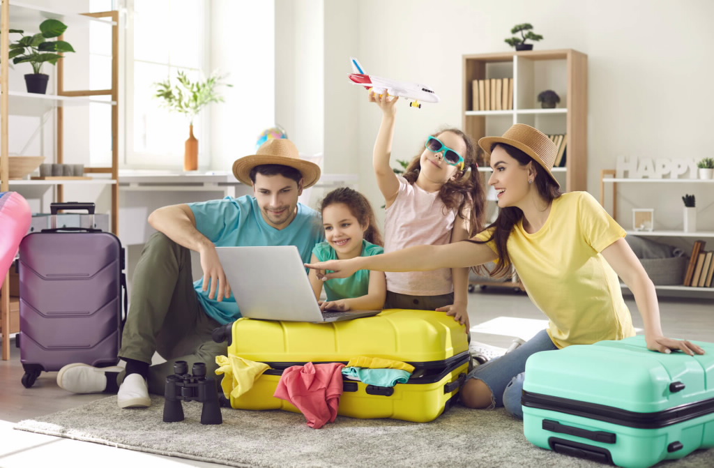Planificación de presupuesto para vacaciones en familia